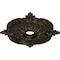 Ekena Millwork Benson Classic Medallion (Canopies up to 6 1/2"), 28 3/8"OD x 3 3/4"ID x 1 5/8"P, Stone Hearth CM28BESHC - alternate 4